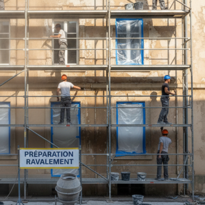 Préparation Ravalement